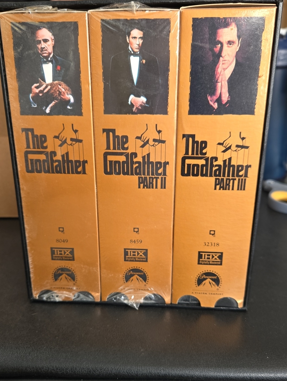 The Godfather Parts I, II and III VHS